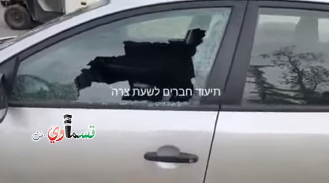 فيديو: إطلاق نار نحو مركبة للمستوطنين قرب الحرم الابراهيمي